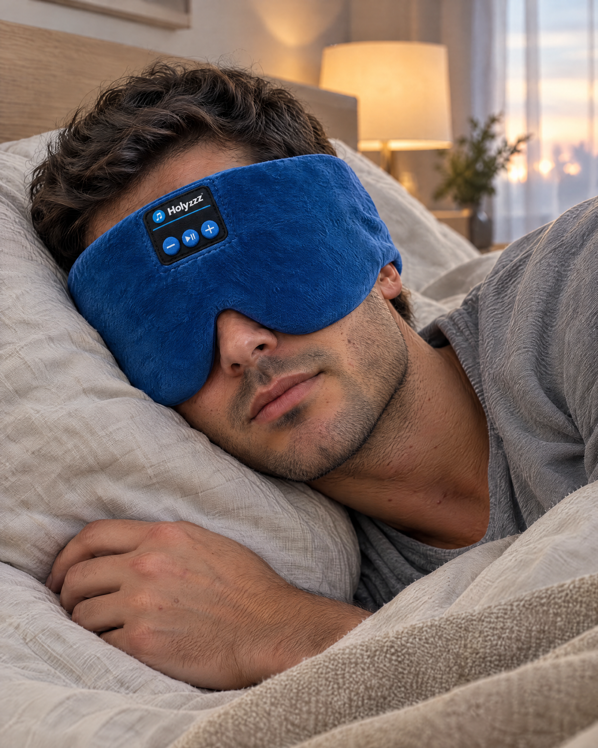 Bluetooth Sleeping Eye Mask (Soft Center Silk)