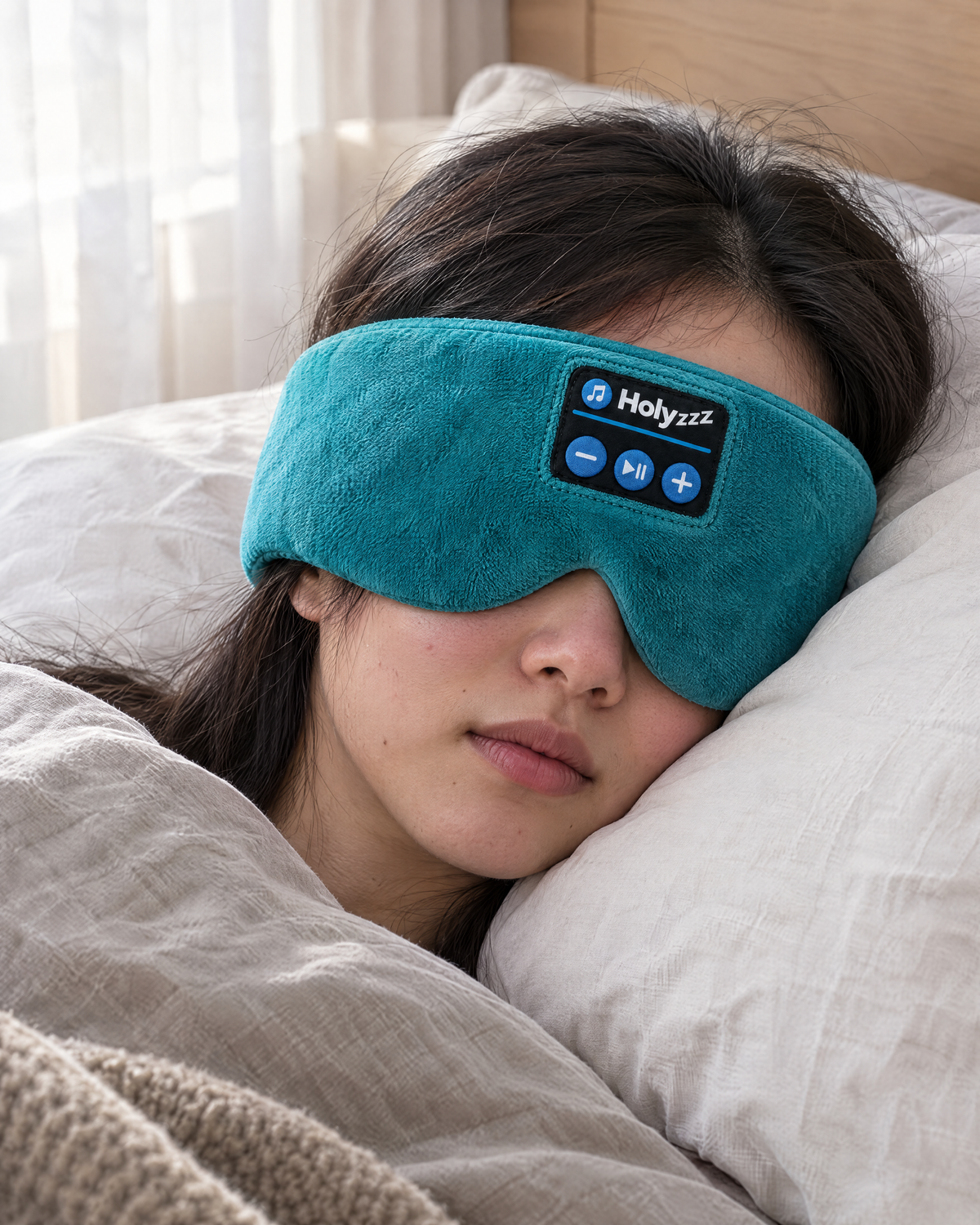 Bluetooth Sleeping Eye Mask (Soft Center Silk)